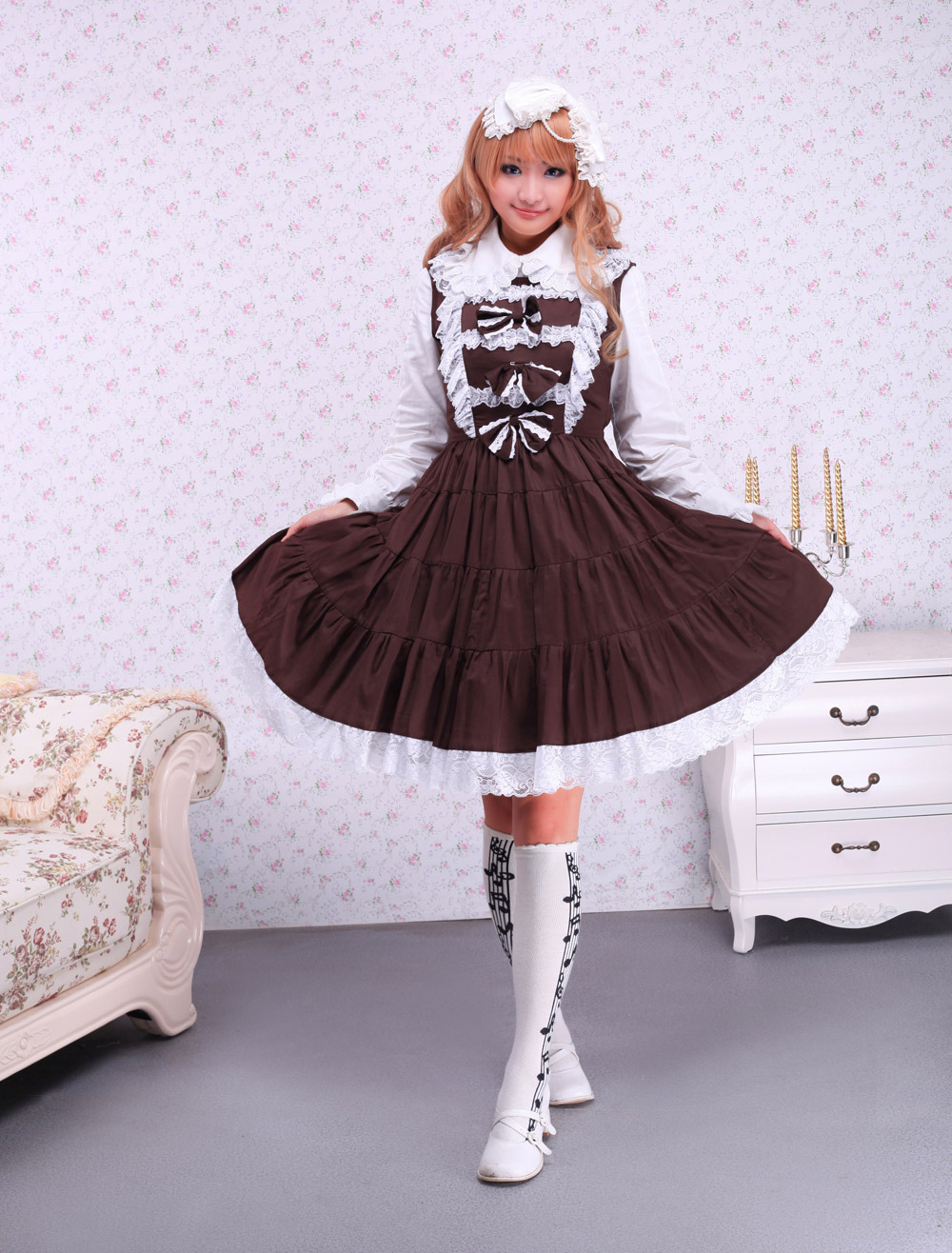 black and brown lolita coords black and brown lolita coords