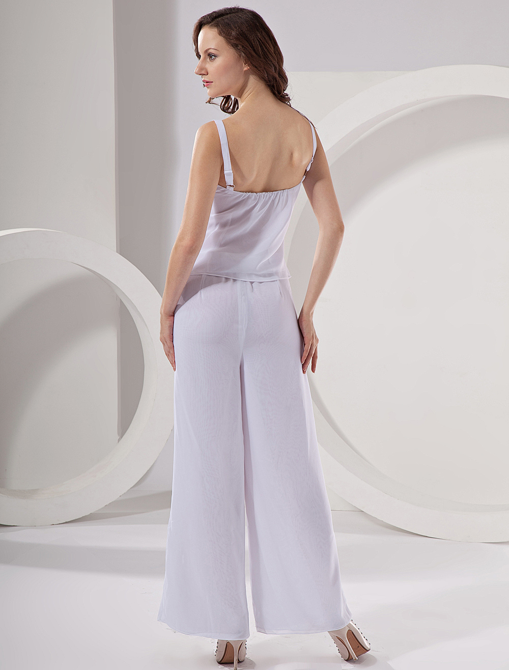 Chiffon Mother Of The Bride Pant Suits Wedding Guest Dress - Milanoo.com