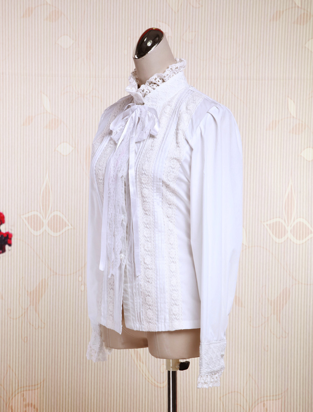 Teal Lace Lolita Blouse main image 1