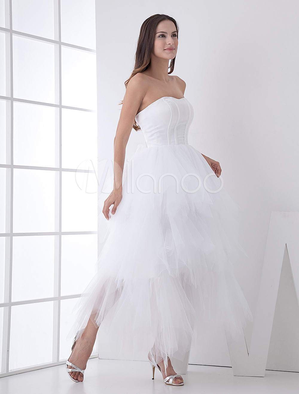 Great Mini White Wedding Dress in the world Don t miss out 
