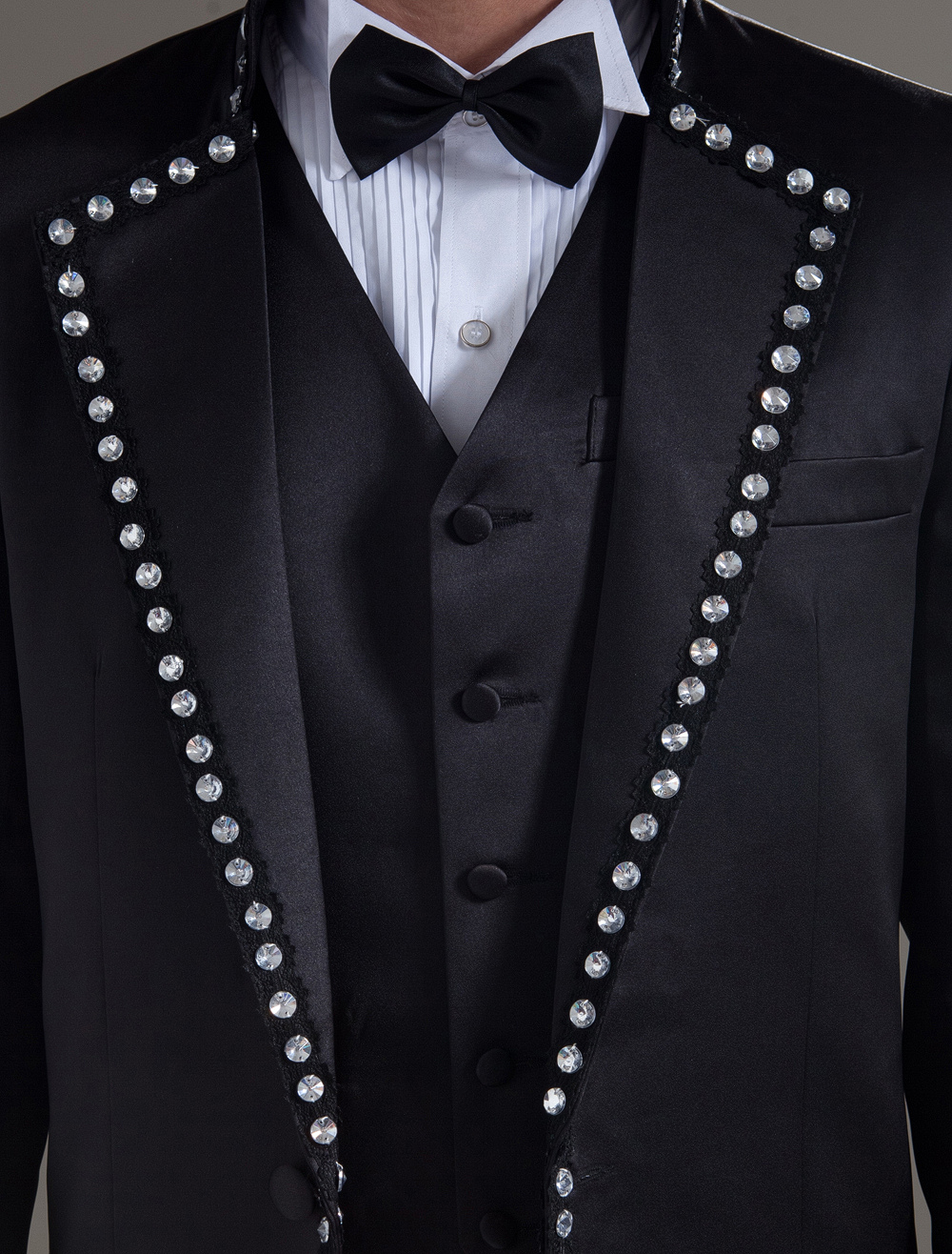 beaded suit
