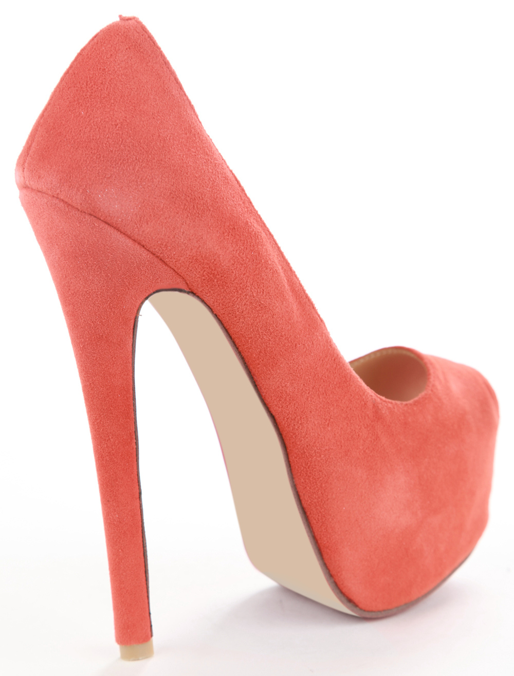 Escarpins Noirs à Bouts Ouverts (peep Toe) - Talons Aiguilles - Taille UK 5
