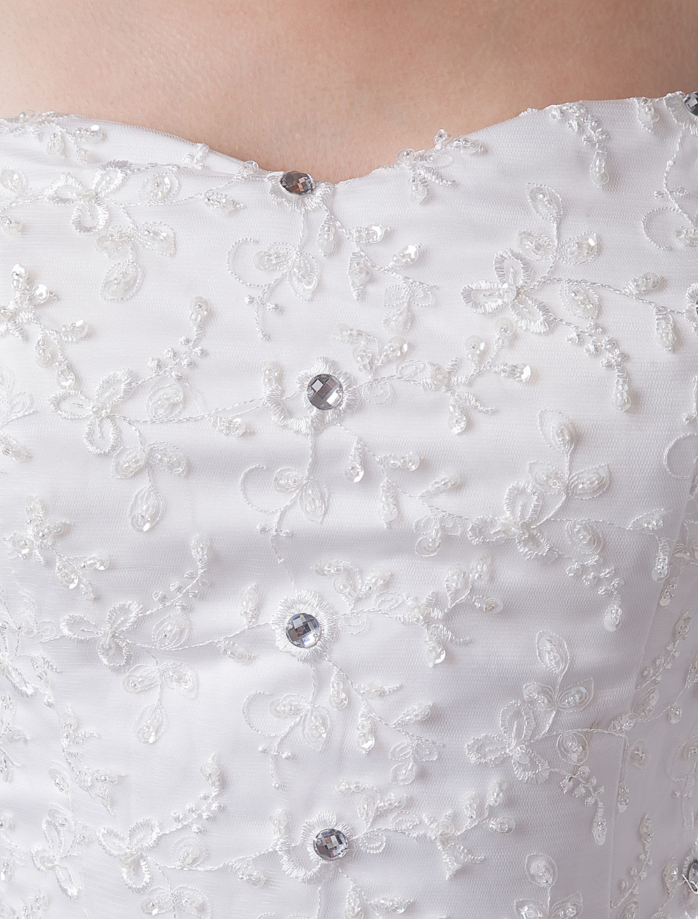 Short Wedding Dress White Satin Sheath Pleated Strapless Sweetheart 8294