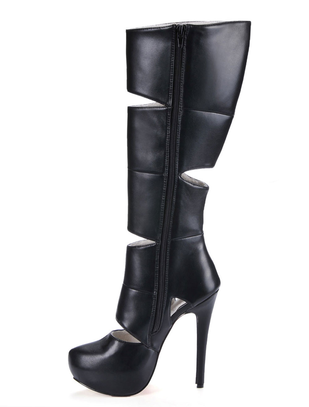 spike heeled boots