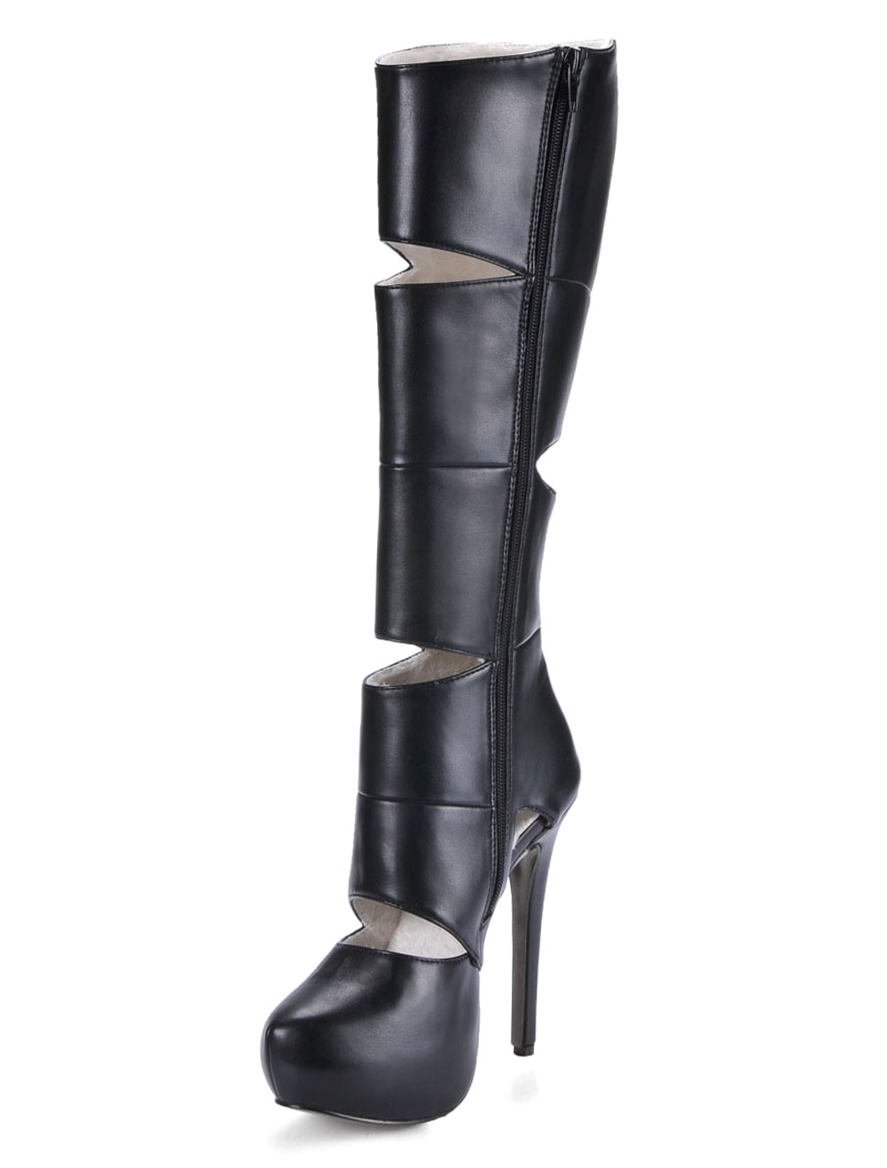 spike heeled boots