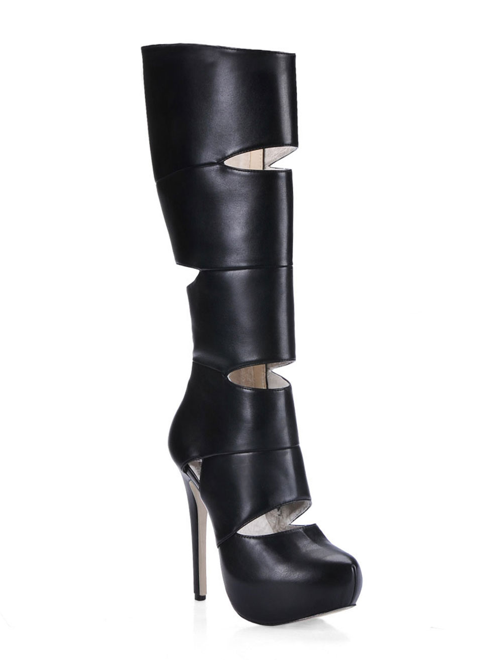 spike heeled boots