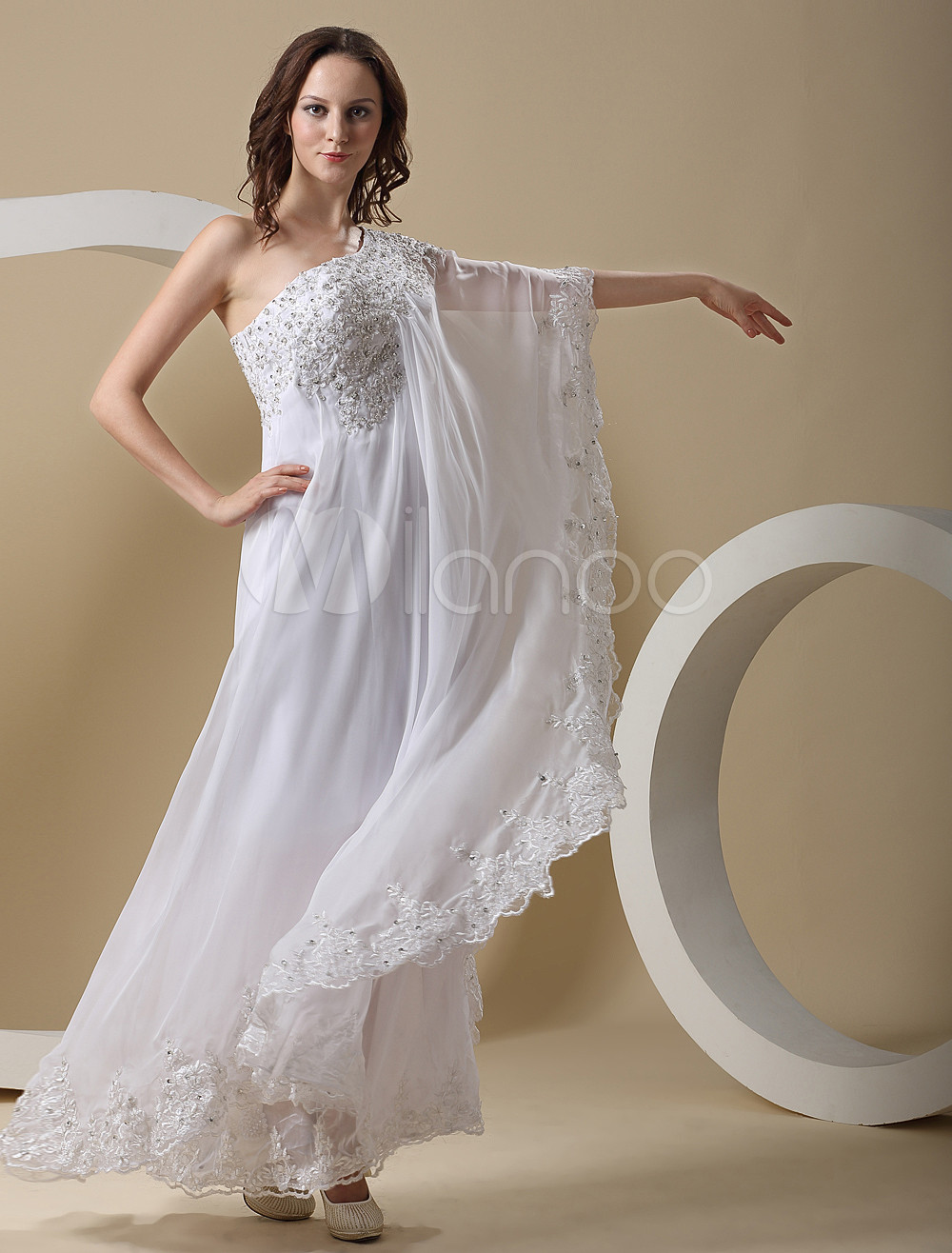 net lace gown