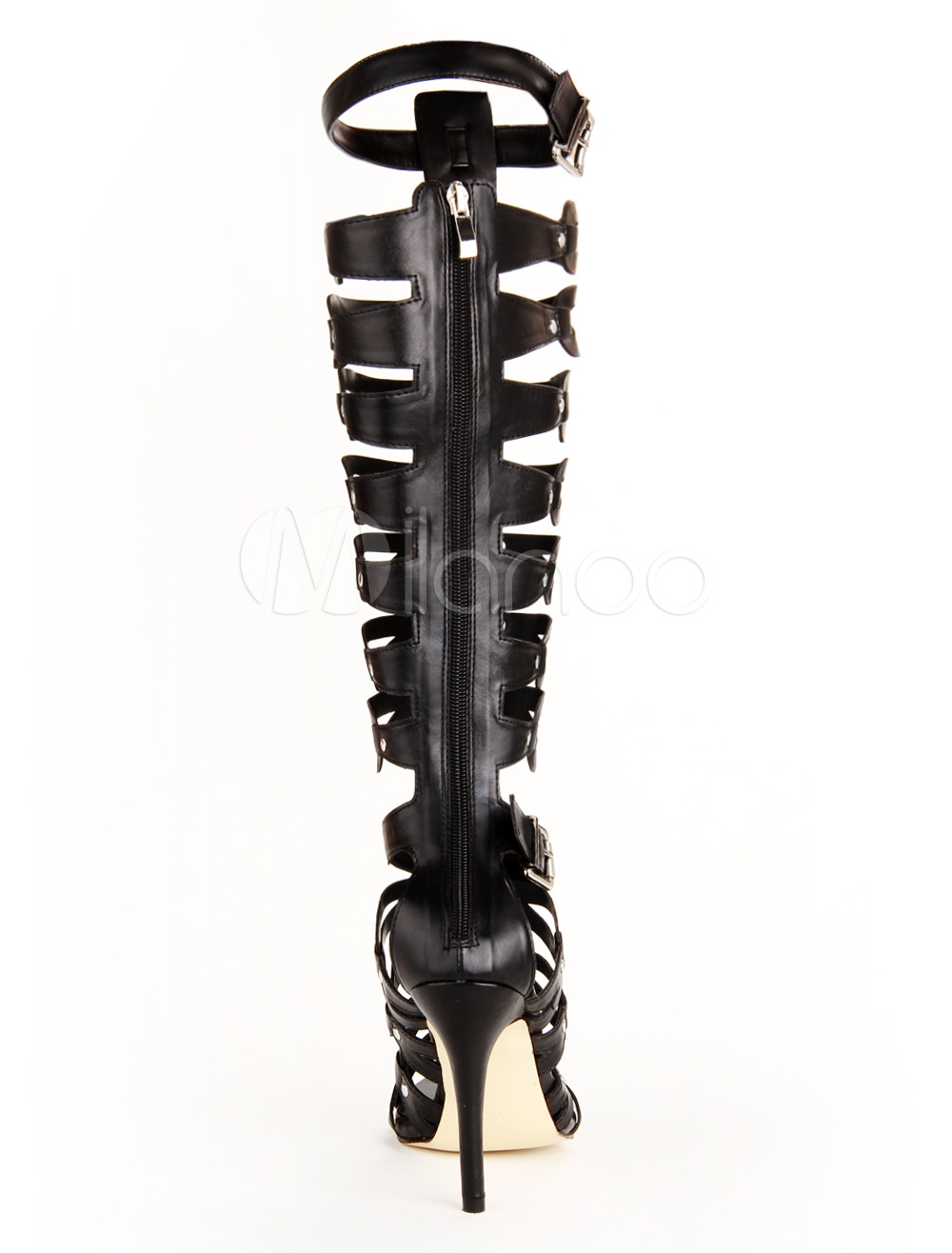high heel boots with spikes