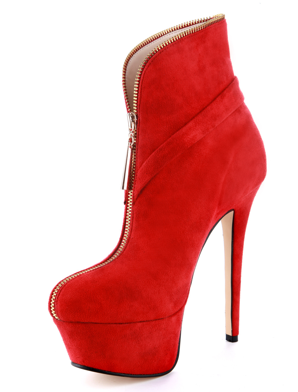 booties with stiletto heel