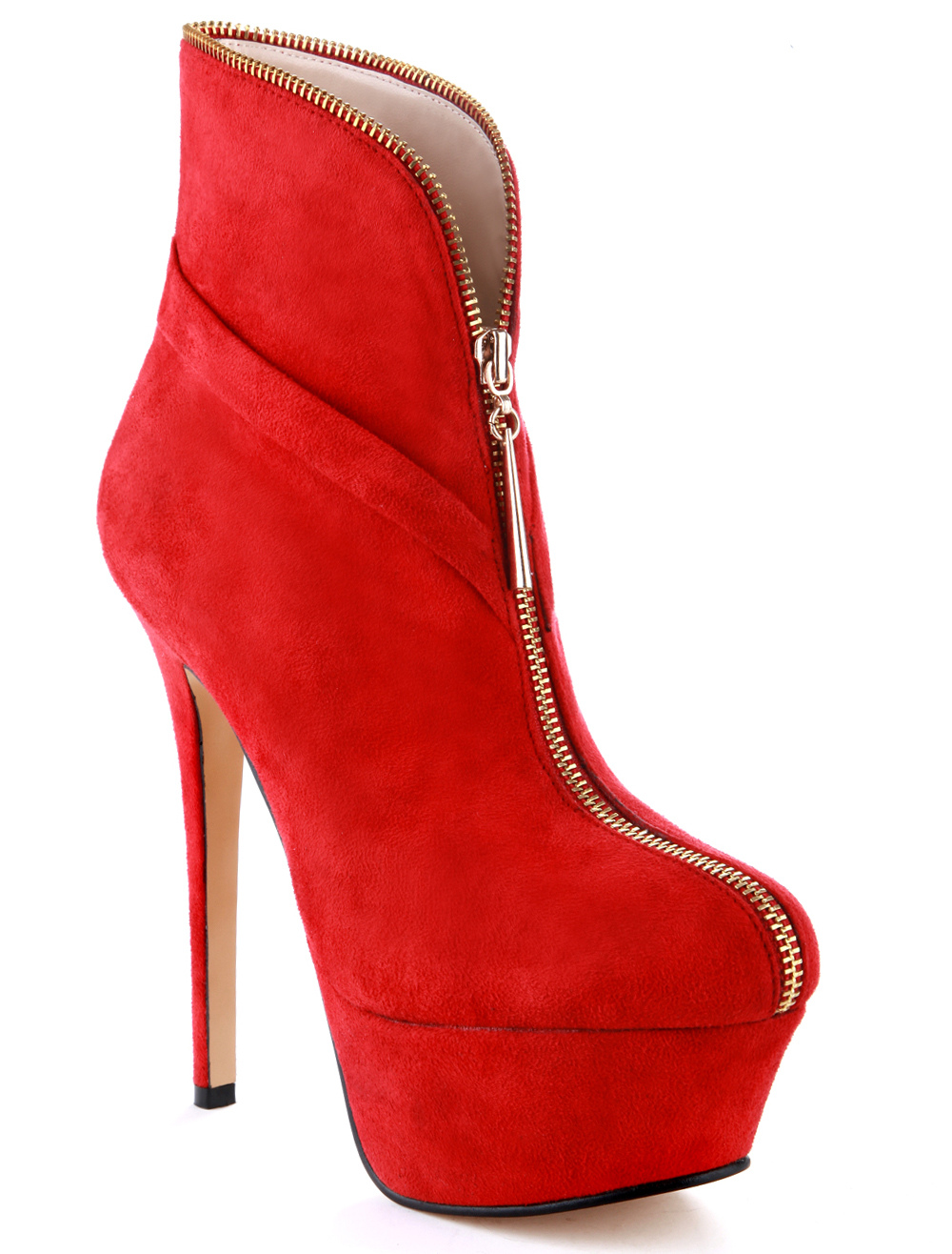 booties with stiletto heel