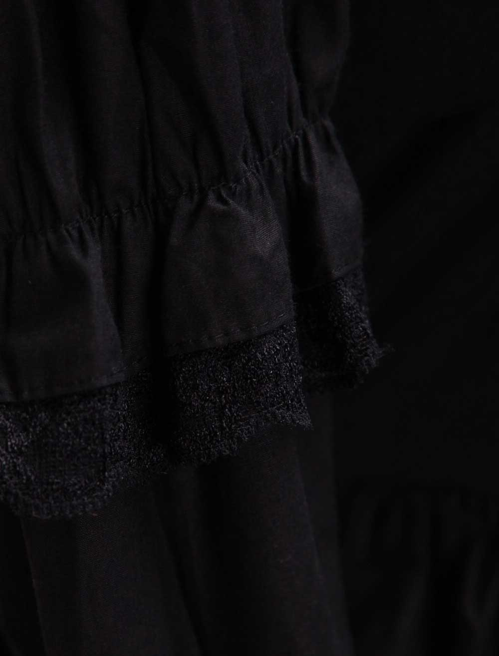 Black Cotton Gothic Lolita Dress - Milanoo.com