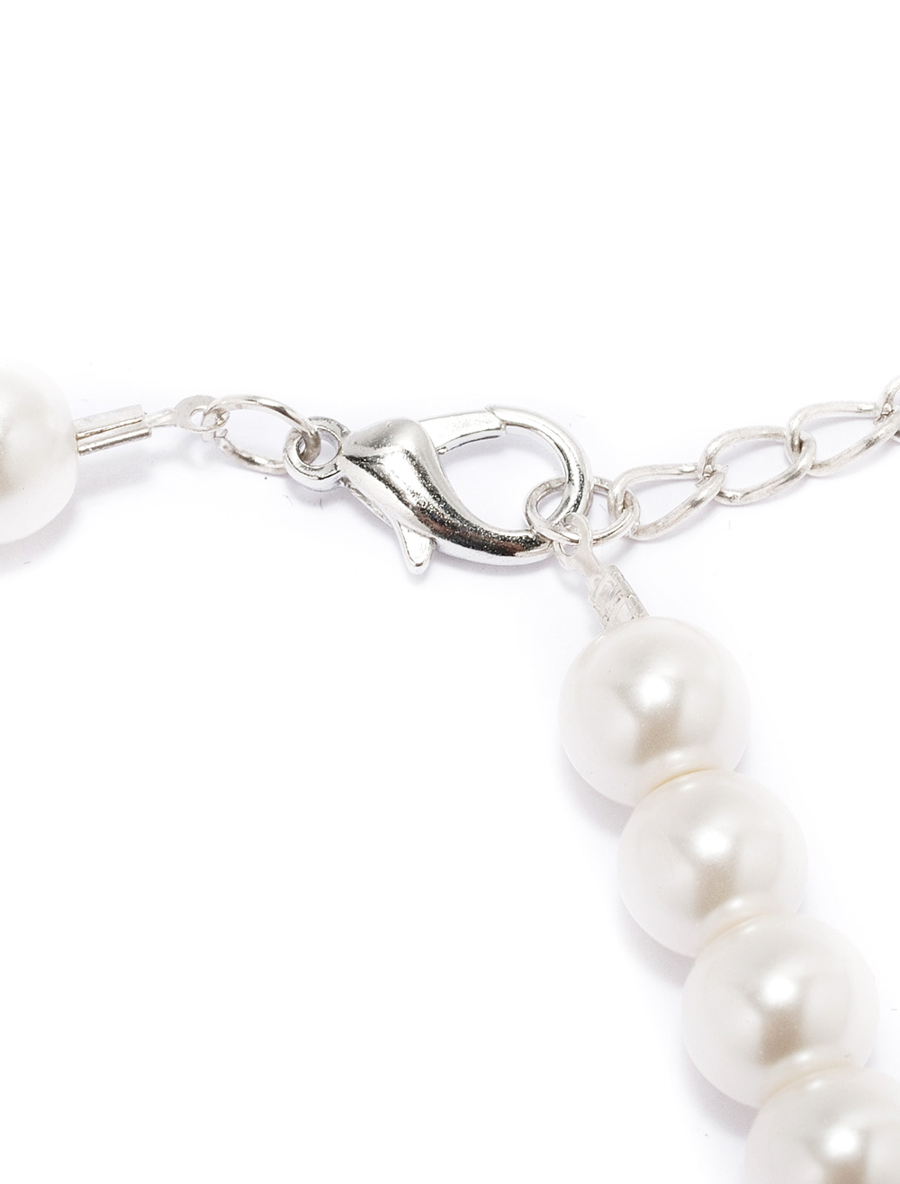 White Metal Pearl Bridal Jewelry Set - Milanoo.com