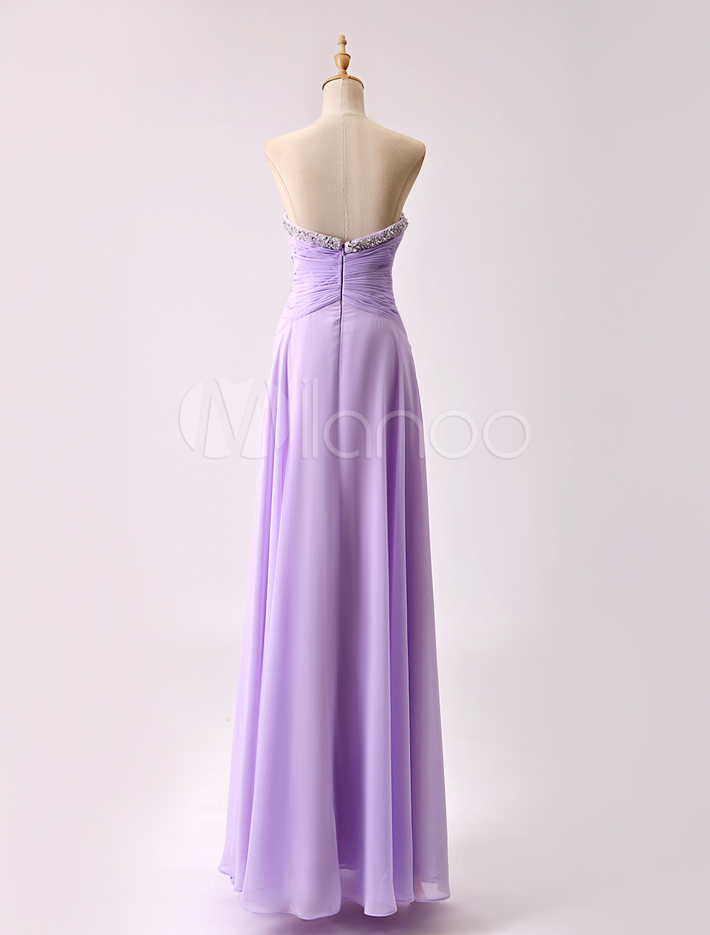 lavender long gown