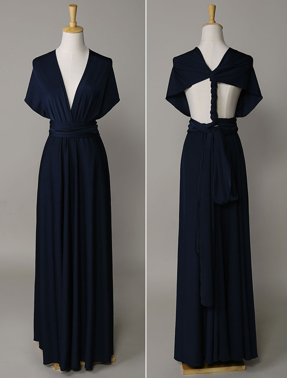 Robe de cocktail jupe plissée