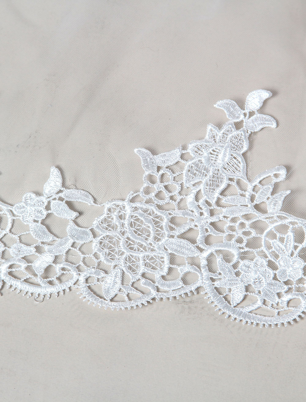 Ghirlanda Da Porta O Parete Con Velo Da Sposa - Verde / Bianco - Foto 6