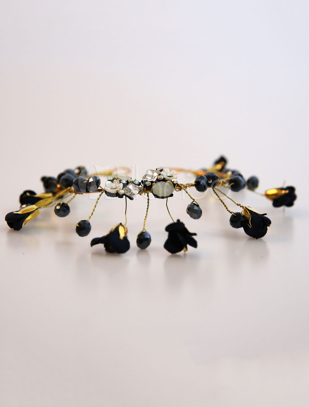 Fascia Capelli Medusa Con Cristalli - Copricapo Stile Serpente Per Halloween E Cosplay