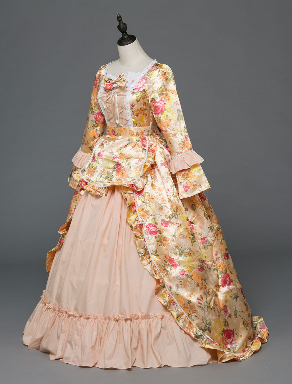 Disfraz Carnaval Traje retro mujeres vestido rococó Halloween Victorian ...