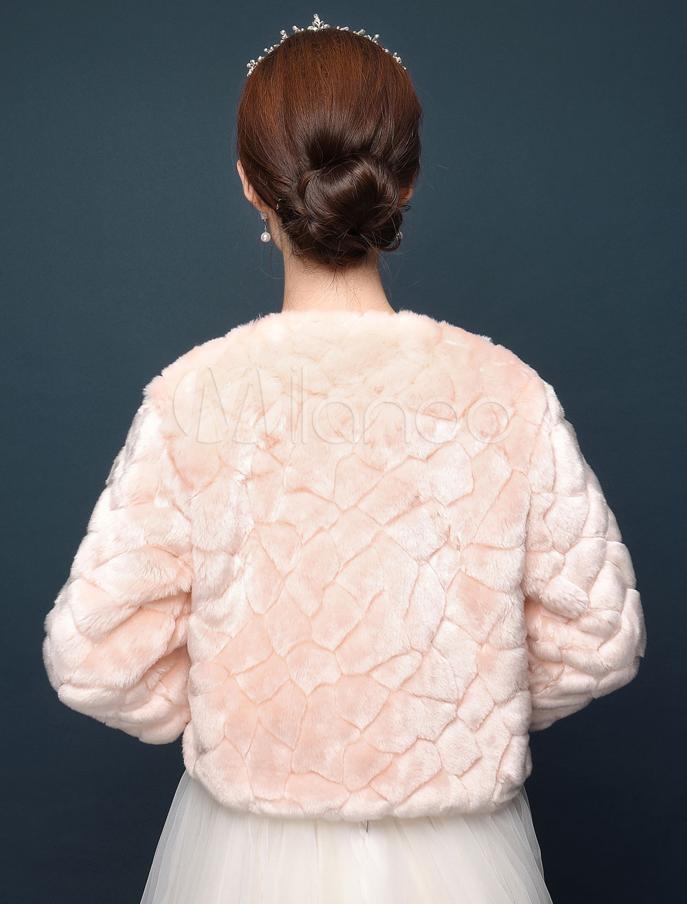 bride winter cover up