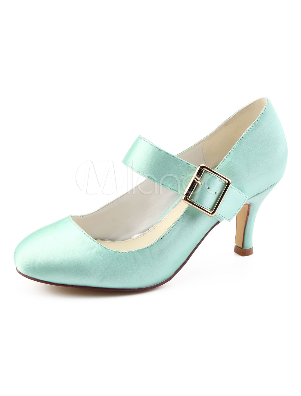 white satin mary jane shoes