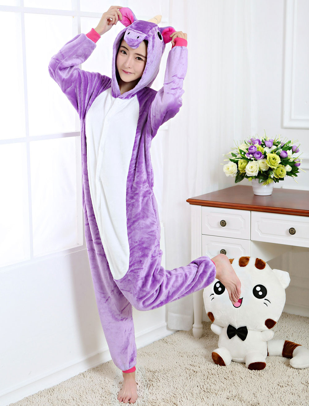 Kids Adults Animal Kigurumi Pajamas Cosplay Sleepwear Costumes Unisex @!  Kostüme & Verkleidungen LA2034216
