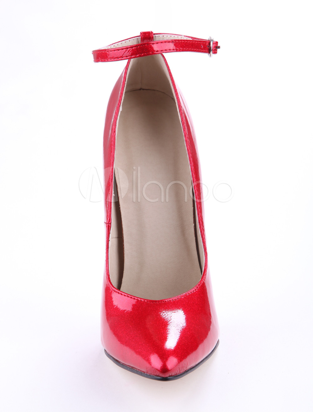 Red Patent Leather High Heels