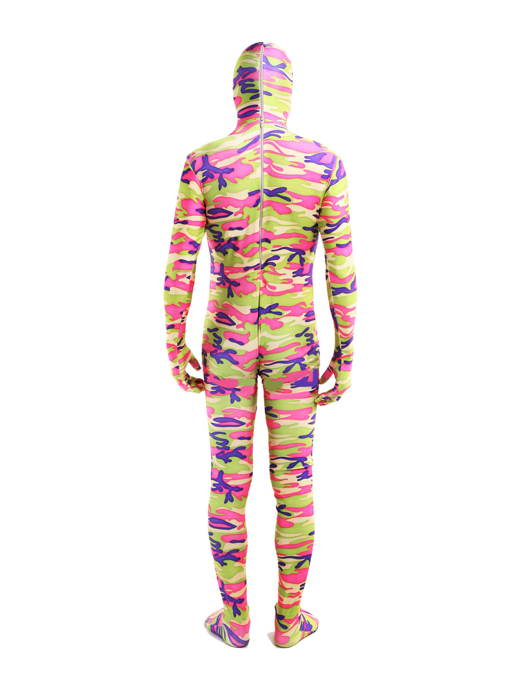 Morph Suit Colorful Camouflage Lycra Spandex Zentai Suit Unisex Full ...