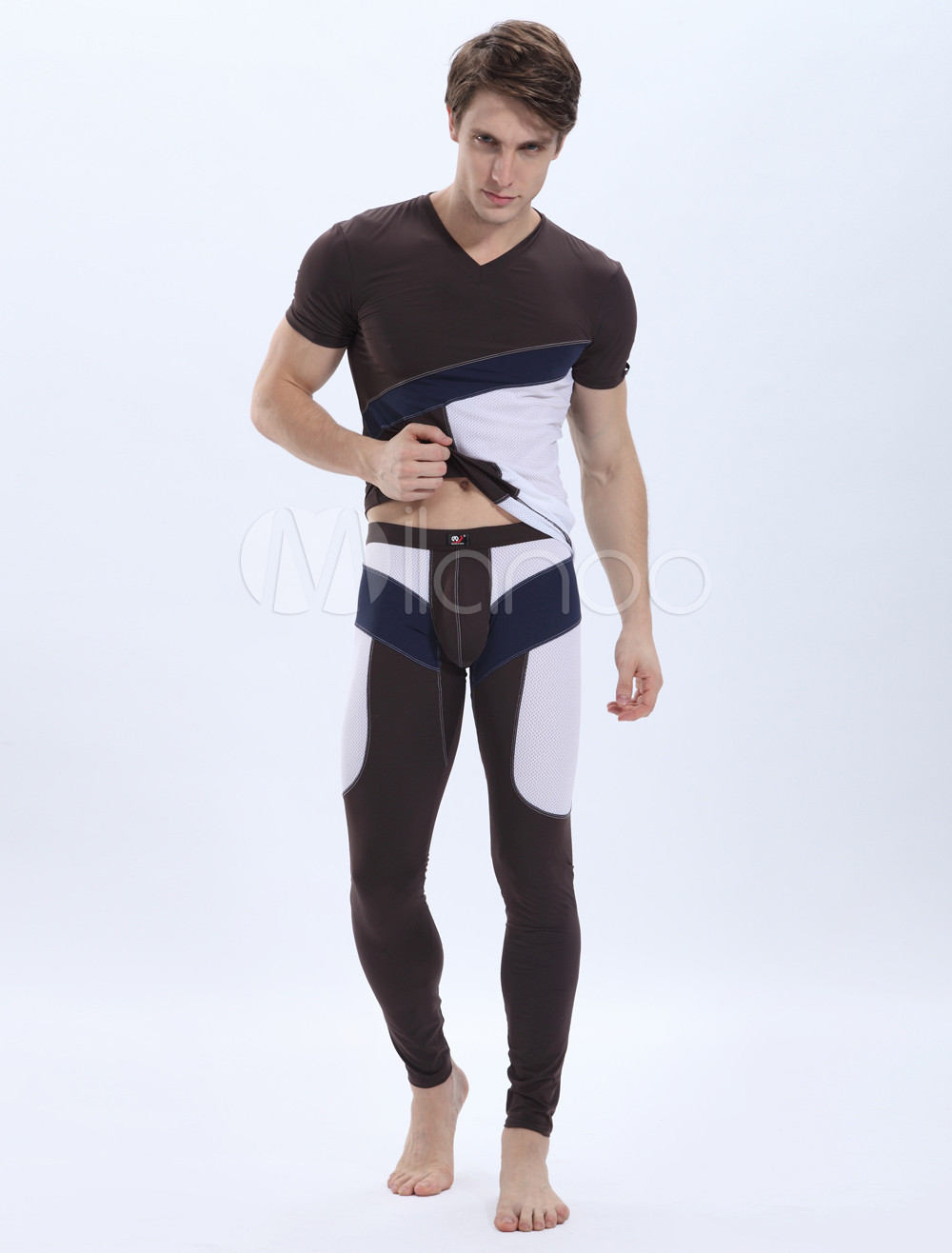 mens undershirts with spandex