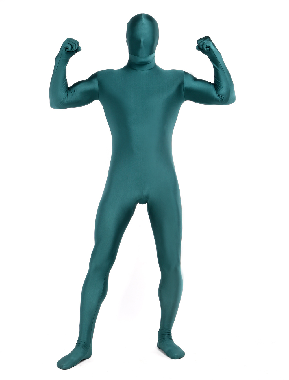 Morph Suit Green Zentai Suit Full Body Lycra Spandex Bodysuit