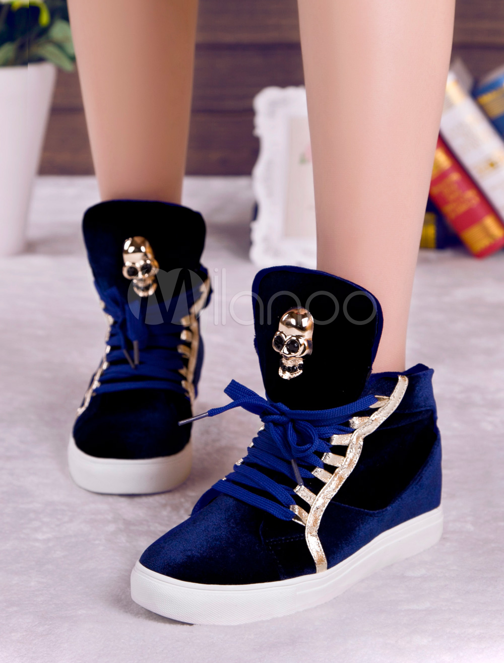 royal blue sneakers womens