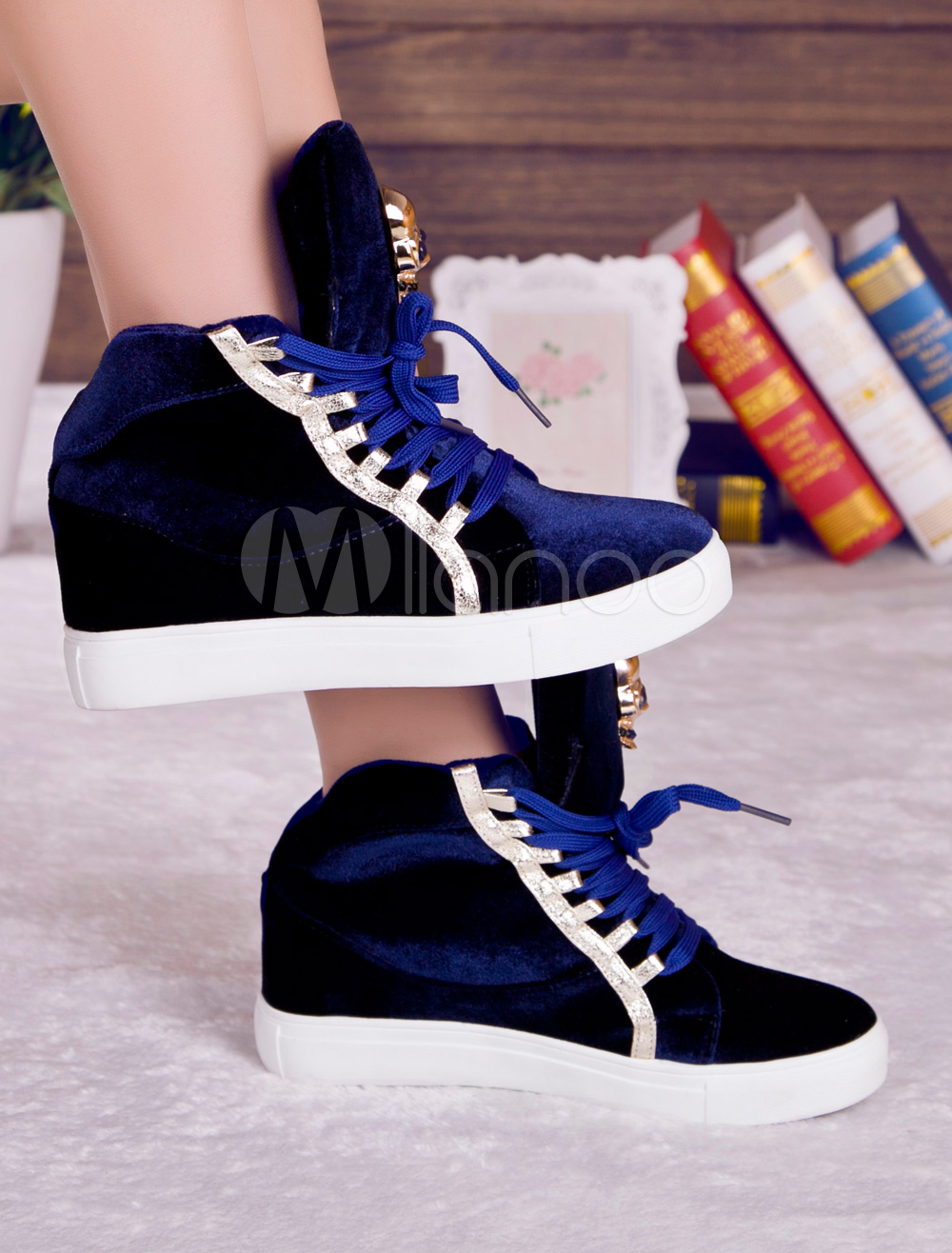 royal blue sneakers womens