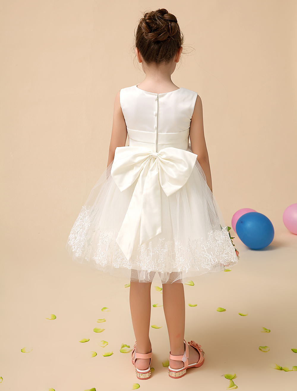 Abito Da Battesimo In Pizzo Avorio Per Neonato - Con Cofano Abbinato, Lavabile In Lavatrice - Foto 1