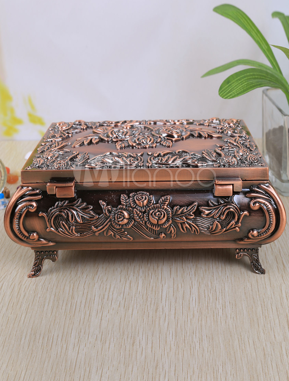 Copper Jewelry Box