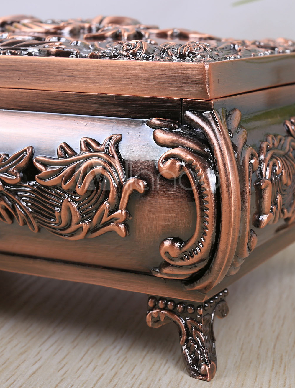 Copper Jewelry Box