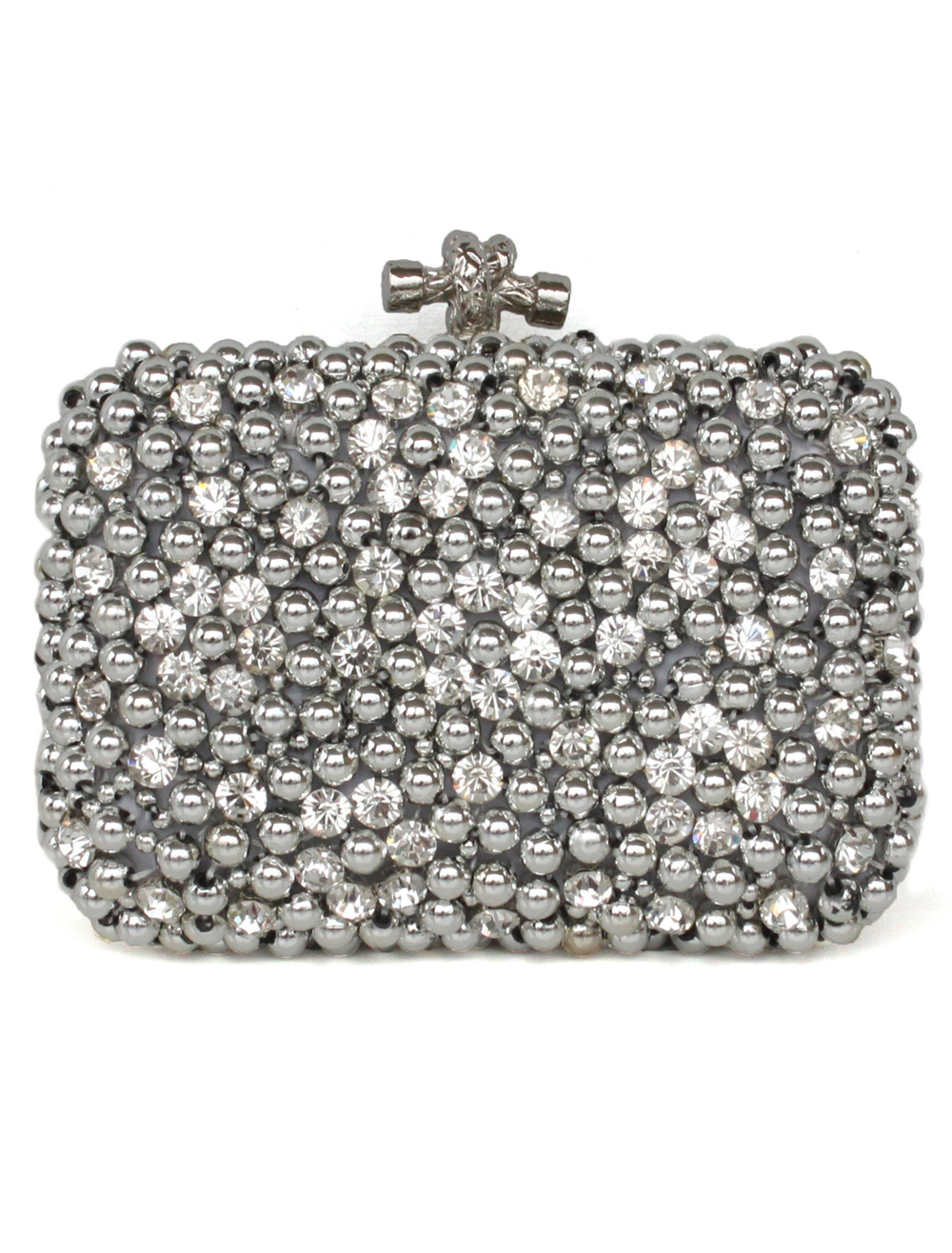 Pearl Beaded Evening Bag - Milanoo.com