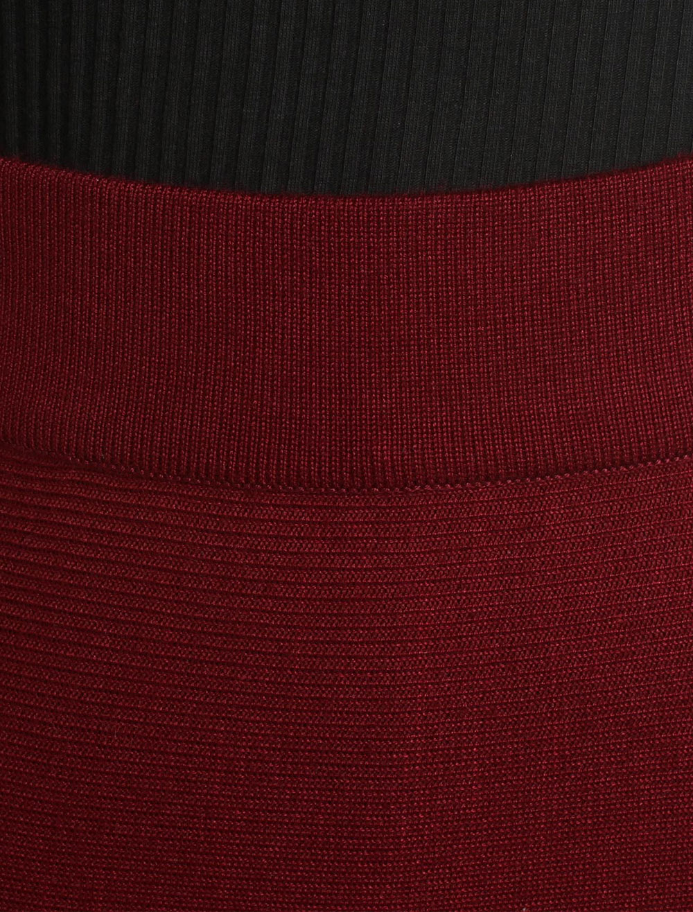 burgundy mermaid skirt