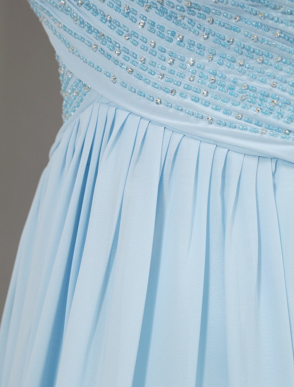 Valentin Studio - Senorita Blurry Dress 165674 - 142 - Dusty Blue