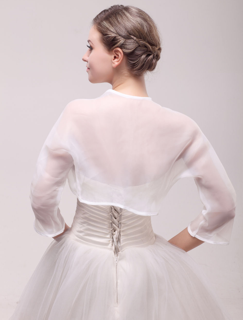 tulle long sleeves