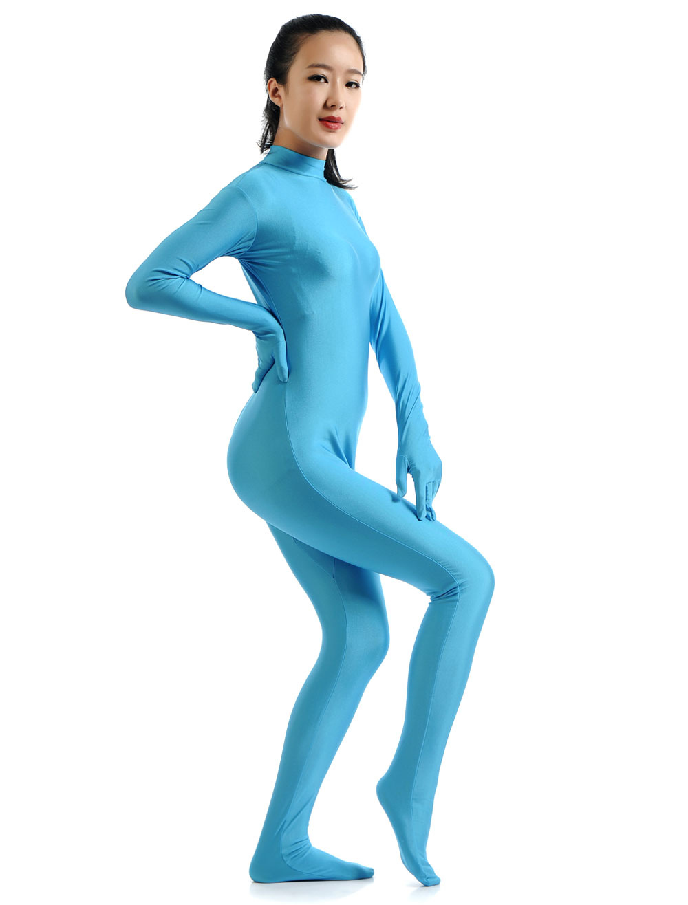 Catsuit Pvc Catsuit Sexy Catsuit Shiny Catsuit Long Sleeves Catsuit