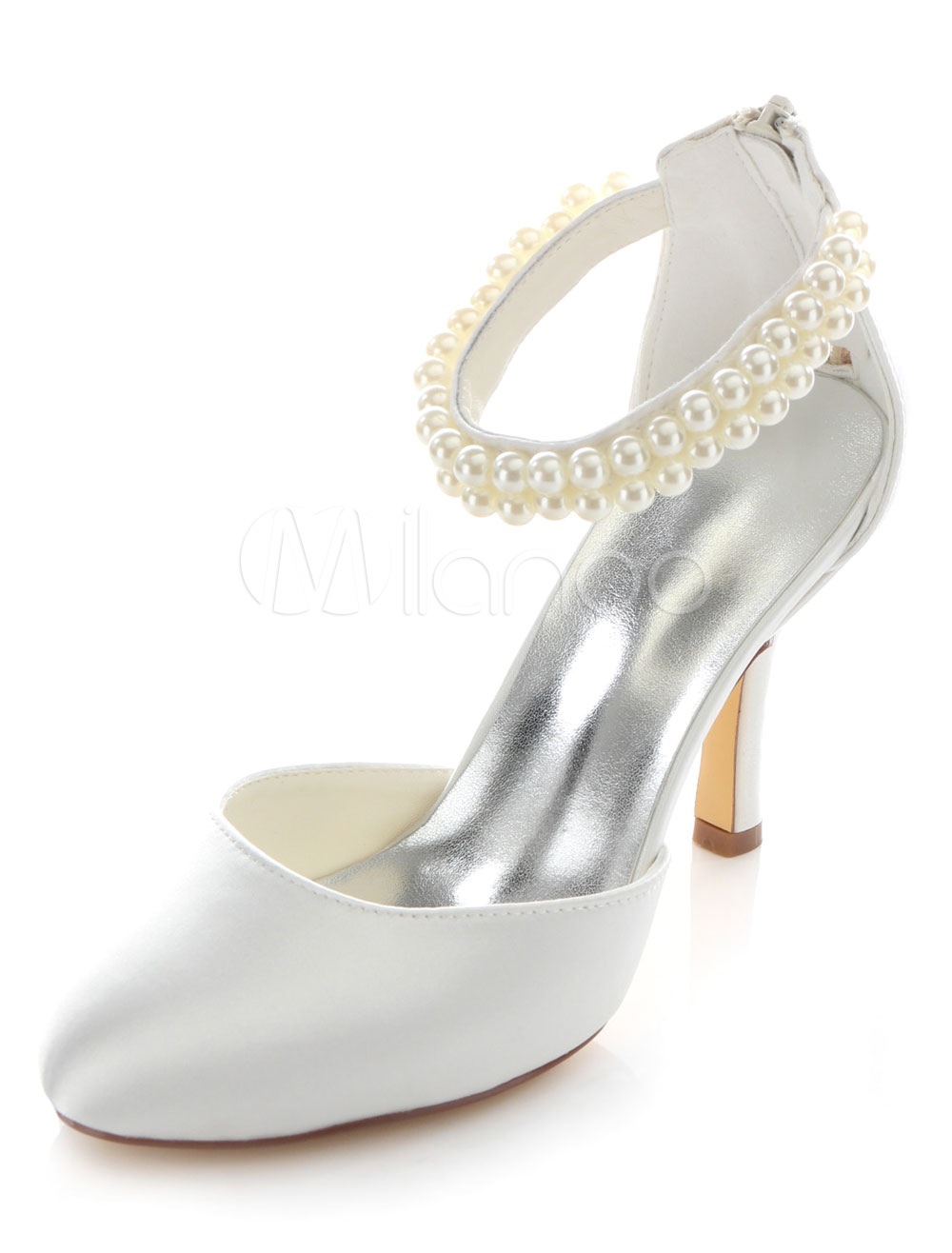 sandale blanche femme mariage