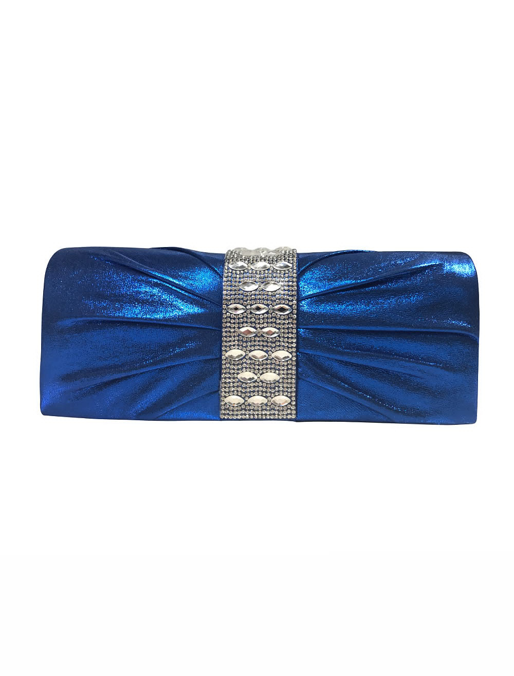 Glitter Evening Handbags Royal Blue Rhinestone Wedding Clutch Bags