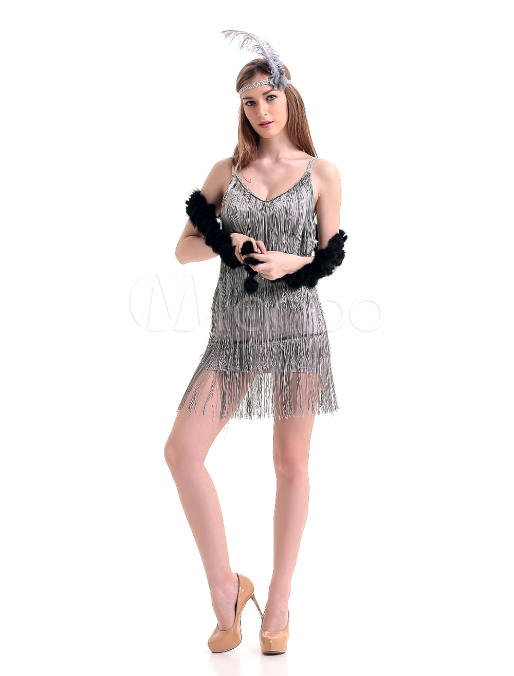 white gatsby outfit