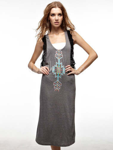 Dark Gray Summer Dresses