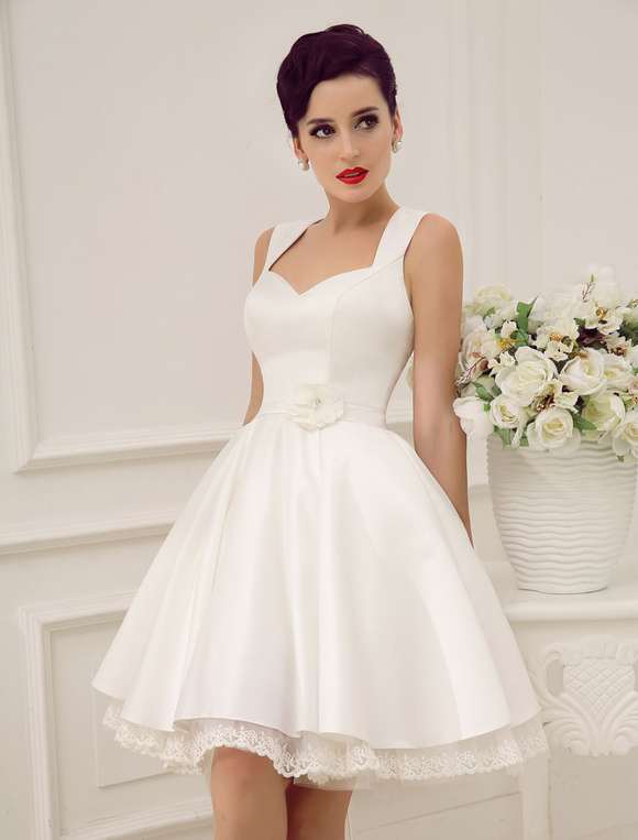 Wedding Dresses For Brides Under 5 Feet - bestweddingdresses