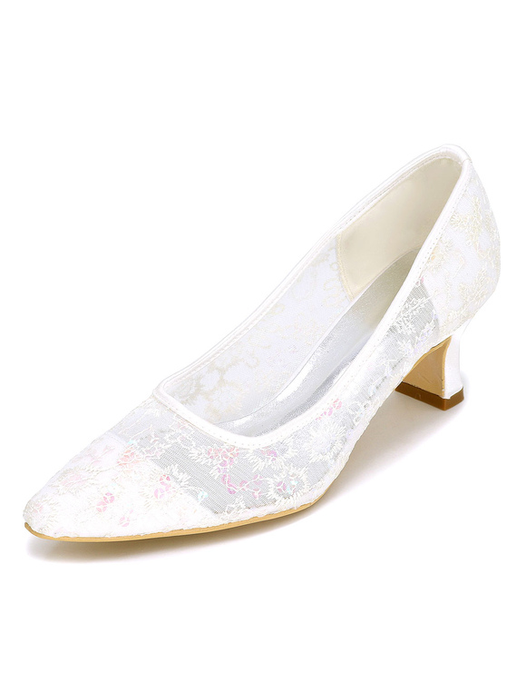 embroidered wedding shoes