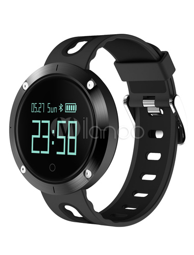 ブルートゥース スマートウォッチ Oledスクリーン 心拍数 スリープトラック 着信通知 スクリーンタッチ スマートウェアラブル Milanoo Jp