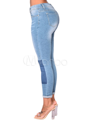 2 tone skinny jeans