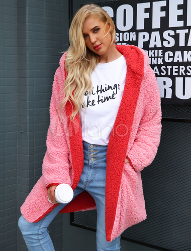 teddy bear coat reversible