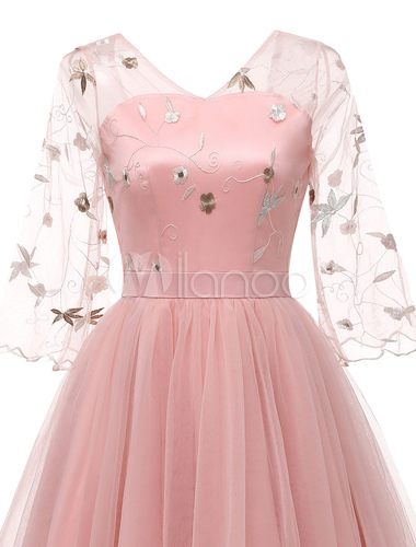 vestido vintage rosa