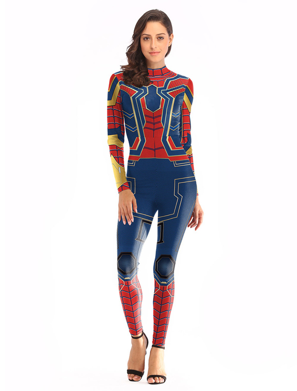 Carnaval Carnaval Traje de cosplay de Spider Man Carnaval Cosplay para mujer  