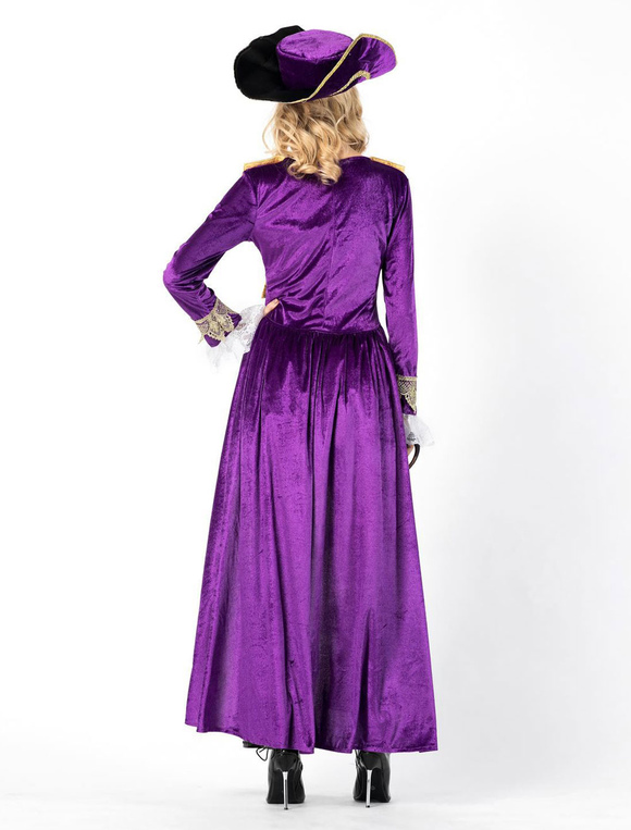 Pirate Costume Halloween Women Purple Dresses Set - Milanoo.com